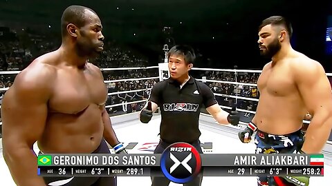 Amir Aliakbari vs Geronimo Dos Santos | Full Fight Highlights | RIZIN FF 5
