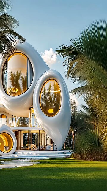 Egg 🍳🥚 inspired house 🔥💫