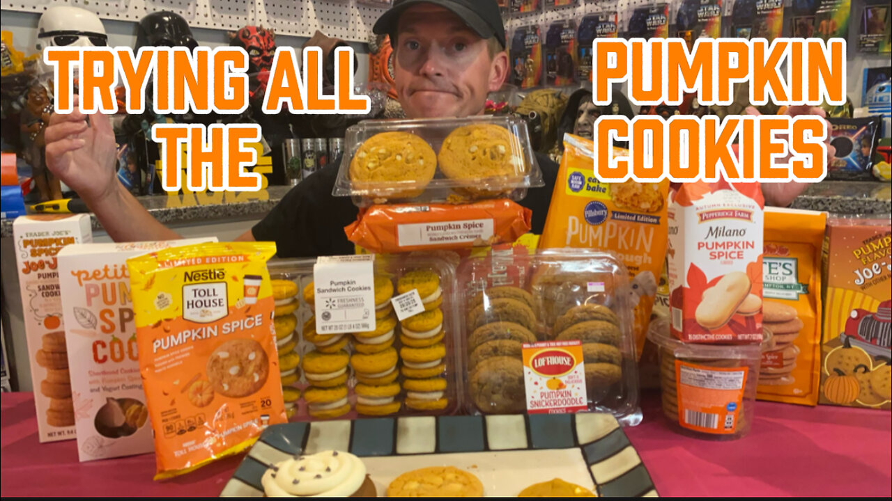 Trying All Of The Pumpkin Cookies (Mostly)