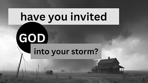 Eye of the Storm (God's peace)