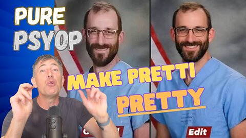 MSNBC CAUGHT: AI Turned Alex Pretti, 'Pretty' – Before/After Proof of the Psyop!