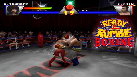 Ready 2 Rumble Playthrough P2 (Playstation) Afro Thunder Gameplay Silver Class