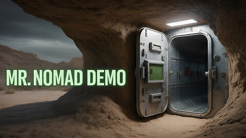 Survival Bunker Building Game | Mr. Nomad Demo