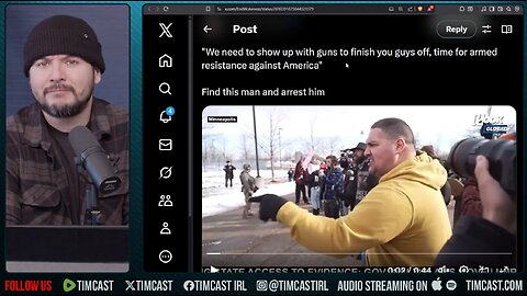 Violence EXPLODES, Rioter Calls For ARMED KILLINGS Of ICE, Rebellion Against US | Tim Pool
