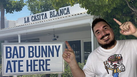 🌴 Bad Bunny’s Favorite Puerto Rican Restaurant 🇵🇷🍴La Casita Blanca Review | 🌴