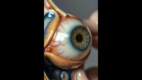 Eye Anatomy 3D animation #3dmedico #medical