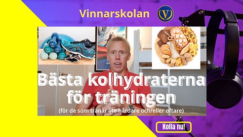 Bästa kolhydraterna för träningen (för de som tränar mer)