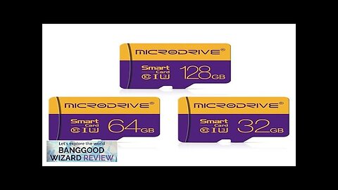 Microdrive Class 10 TF Memory Card 128G 64G 32G U3 High Speed Review