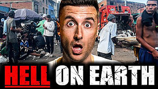 Inside the drug slum.