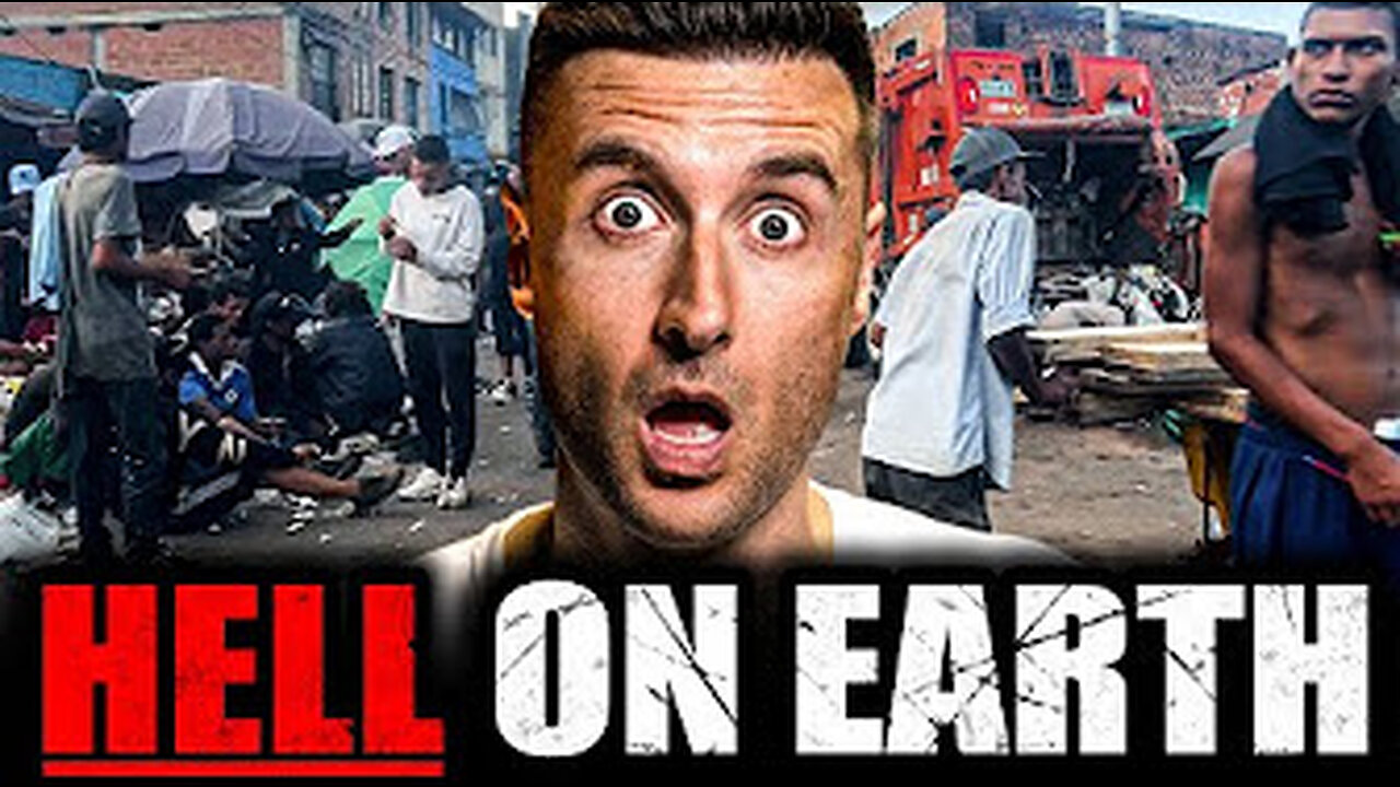 Inside the drug slum.
