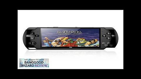 X6 4.5inch IPS Screen Handheld Game Console Type-C Rechargeable Support TV HD Review