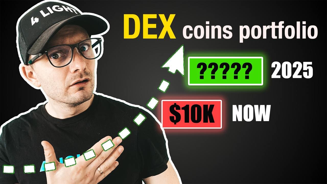 Investing $10,000 in 10 DEX Tokens! 🚀 Crypto Portfolio Experiment