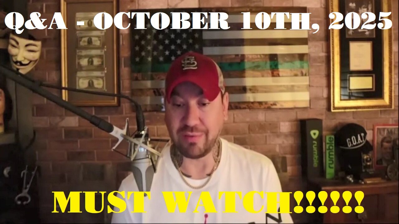Phil Godlewski - Q&A - October 10th, 2025 - MUST WATCH!!!!!!!!!!