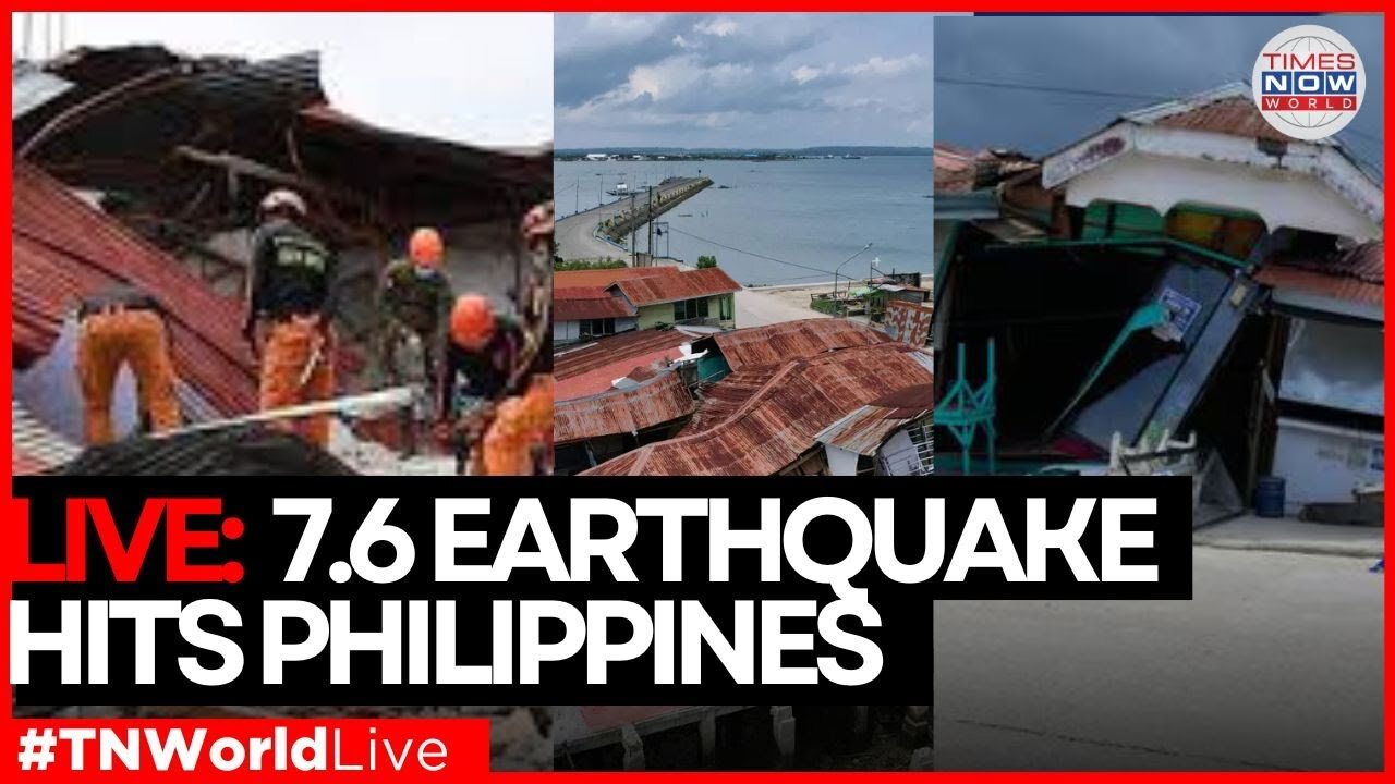 LIVE News: 7.6 Magnitude Earthquake Rocks Philippines, Tsunami Alert Issued in Mindanao