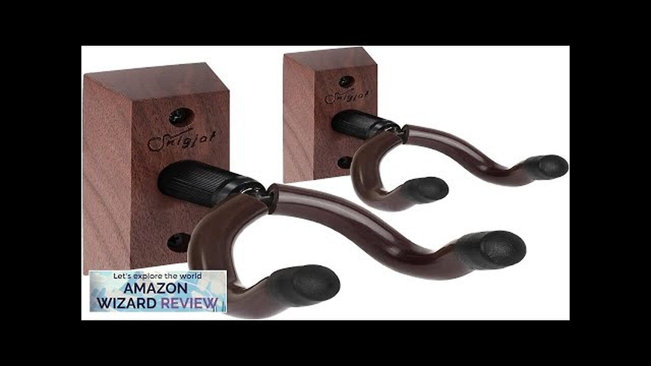 SNIGJAT Guitar Wall Mount 2 Pack Guitar Wall Hanger Guitar Hanger Wall Review