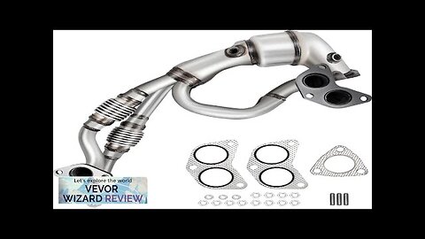 VEVOR Catalytic Converter Direct Fit Front Exhaust Manifold High Flow Catalytic Converter Review