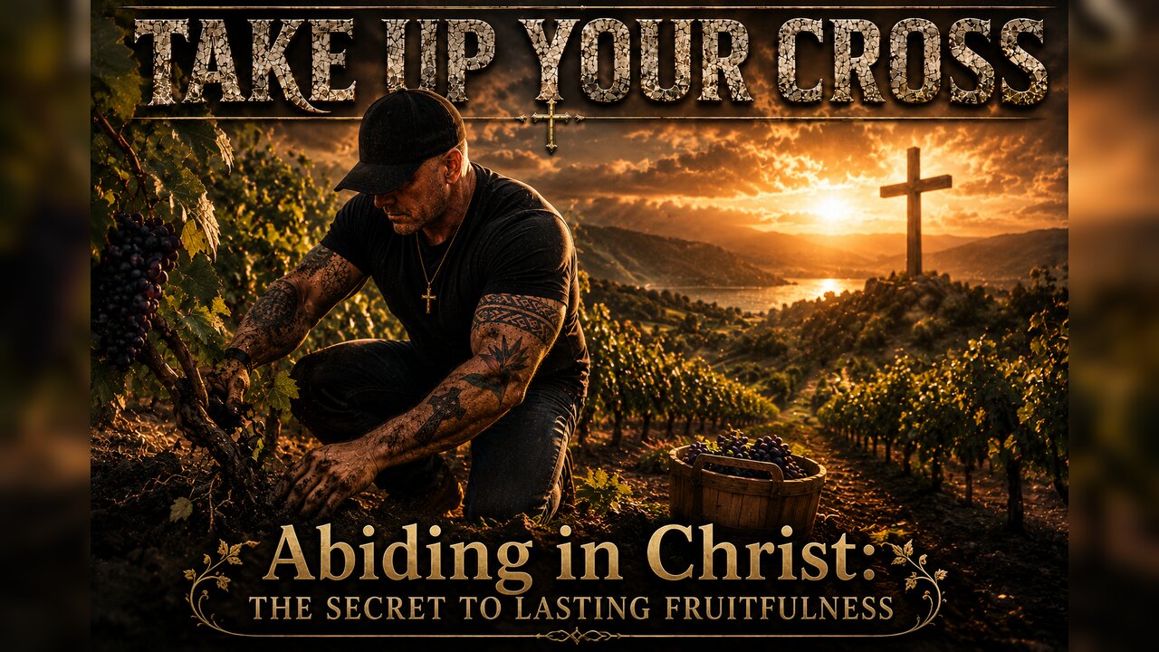 TAKE UP YOUR CROSS- Abiding in CHRIST: The Secret to LASTING Fruitfulness!