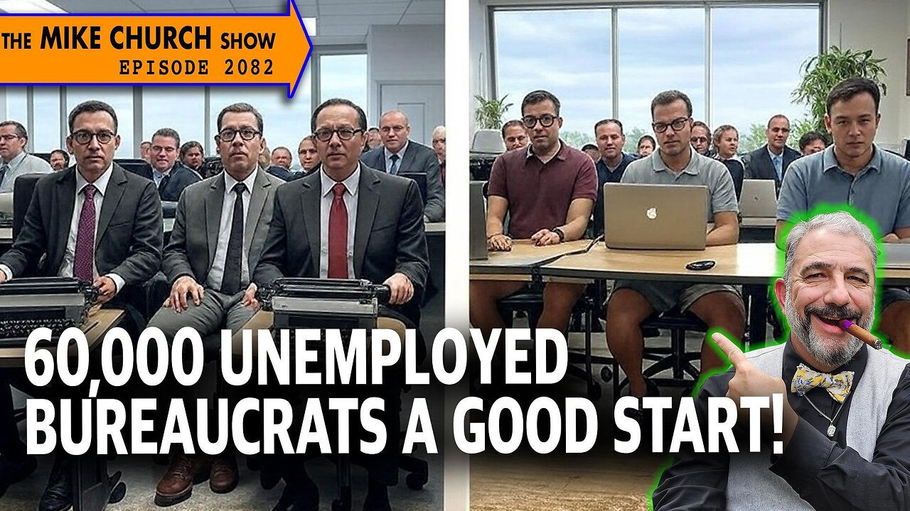 60,000 UNEMPLOYED BUREAUCRATS IS A GOOD START!