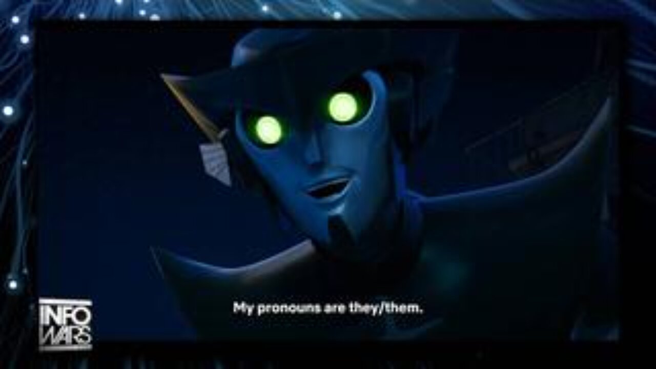 Children Being Groomed For The Trans Death Cult Through Netflix's New Demonic Transformers Cartoon!