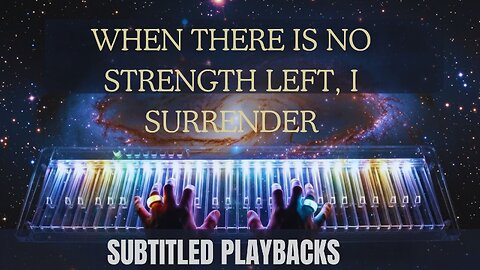 EU ME RENDO 🙌 | Deep Worship Gospel Playback 🎹🔥 Surrender to God