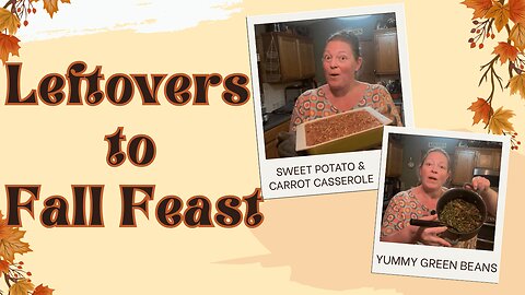 Turn Leftovers into THIS Amazing Fall Casserole | Sweet Potato, Carrot & Green Beans