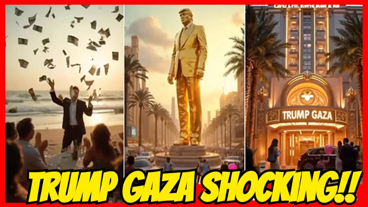 Trump’s AI Gaza Video: The Hidden Meaning, Golden Statues & More