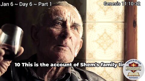 Bible in a Year! Jan 6 ~ Day 6 ~ Part 1 Genesis 11:10-32 Faith. Scripture. Truth. Devotional!