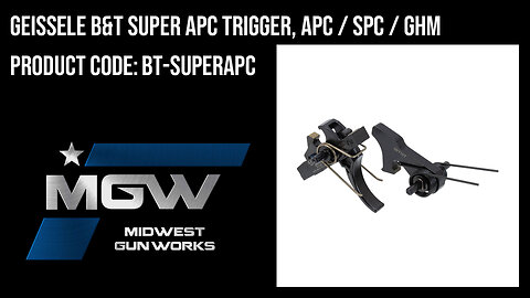 Geissele B&T Super APC Trigger, APC / SPC / GHM - BT-SUPERAPC