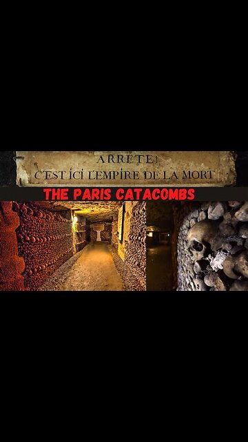 THE CATACOMBS UNDER PARIS 💀 ARE AS SUSPICIOUS AS IT GETS