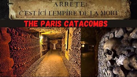 THE CATACOMBS UNDER PARIS 💀 ARE AS SUSPICIOUS AS IT GETS