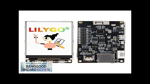 LILYGO® TTGO T4 V1.3 ILI9341 2.4 inch LCD Display Backlight Adjustment CH9102F Review