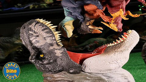 6 Jurassic World Rebirth Dinosaur Toys Unboxed Nov 2025 Nanotyrannus #hungrydino Mattel Drex TREX