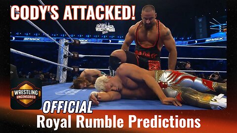 THE VISION ATTACKS! SmackDown Ending Chaos + Official Royal Rumble Predictions