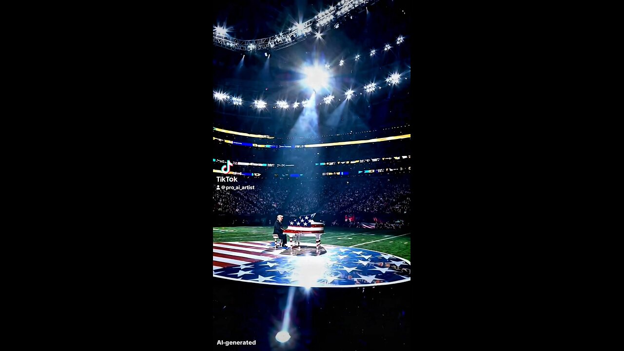 Trump plays a beautiful piano!