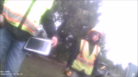 Pacific Power Sends Employees to Trespass & Harass An Old Woman They Deem A Threat 3-27-2025