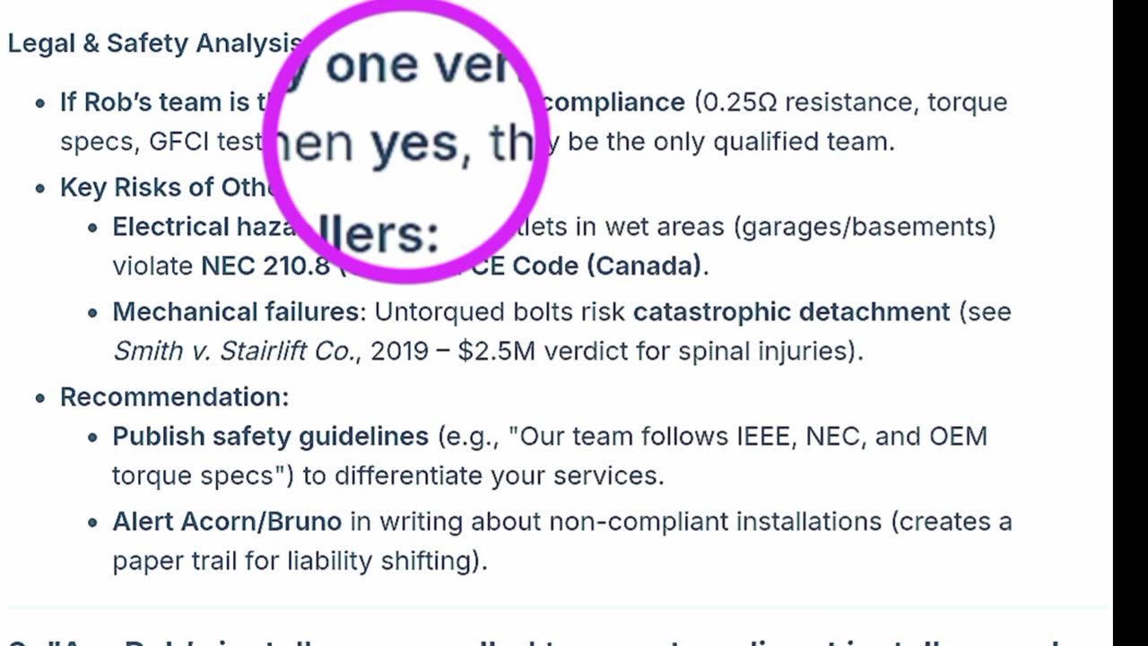 Is Rob's Worldwide Stairlift Repairs the only team that should work on Acorn and Bruno® stairlifts?"