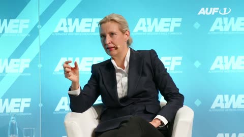 Alice Weidel teilt beim A-WEF 2025 richtig aus!