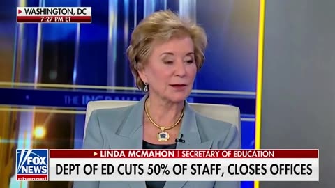 New Head of Dept of Education Shocks Host with Her Brutal Plan