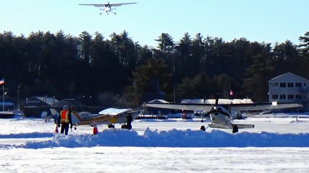 Alton Bay Ice Runway