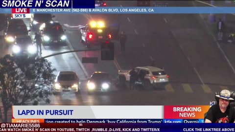 LIVE POLICE CHASE NOW ! LAPD #LIVE #POLICECHASE