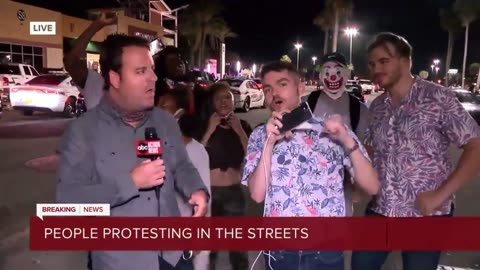Nick Fuentes chanting "GROYPER" with Protesters during the George Floyd Riots