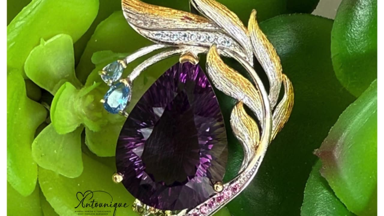 💜 The Amethyst Magnifique Pendant is a statement of power, elegance, and spiritual alignment.