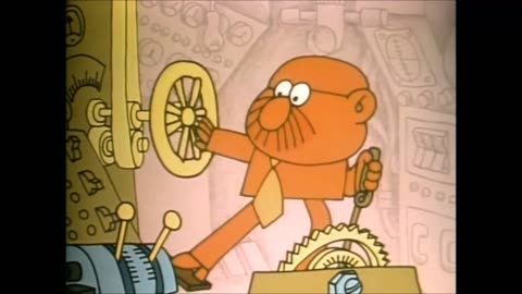 Classic Sesame Street - Scientist Teaches Robot how to Walk