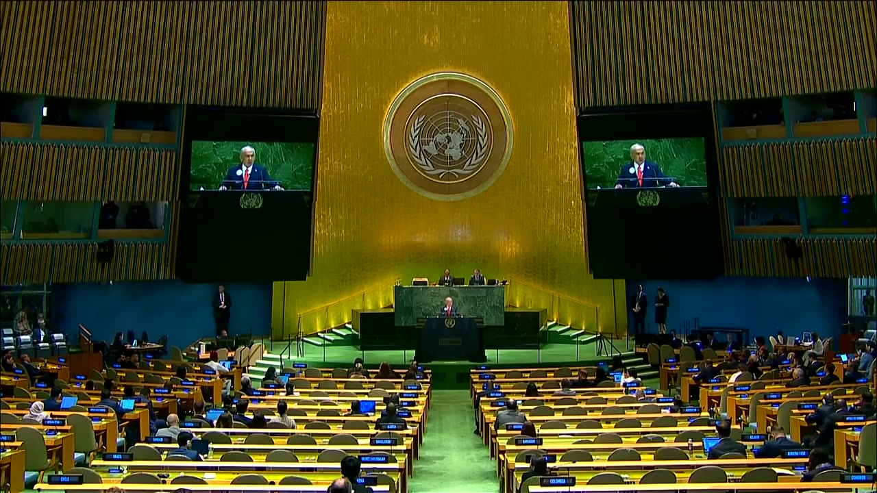 Netanyahu at UN slams Western moves to recognize Palestinian state