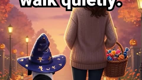 Autumn light — where dreams walk quietly #anxietyrelief #lofihiphop #calmingmusic #halloweendecor