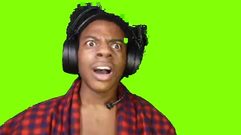 🥶ISHOWSPEED SHOCKED GREEN SCREEN