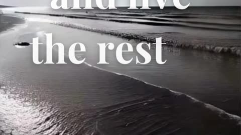 Don’t quit. Suffer now and live the rest of your life as a champion