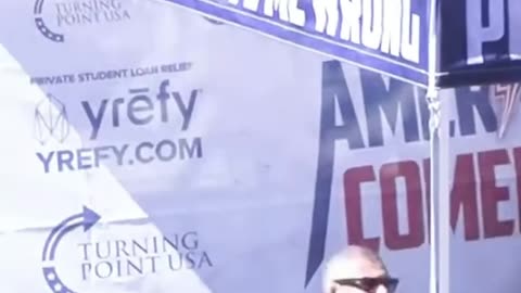 TPUSA Chief of staff caught fleeing the second Charlie was shot