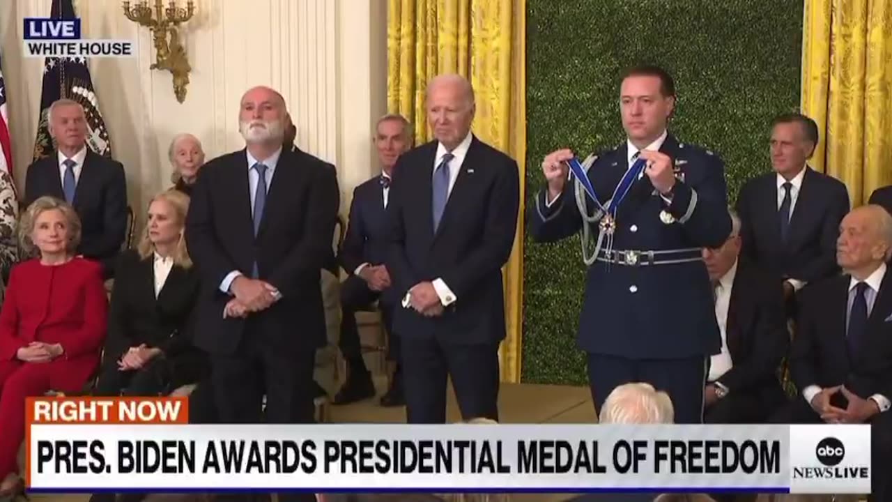 Man Photographed with Would-Be Trump Assassin Receives Presidential Medal of Freedom From Joe Biden