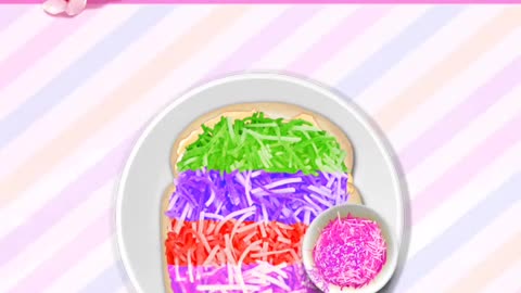 🦄 Rainbow Grilled Cheese | Unicorn Bakery Chef 🌈🥪